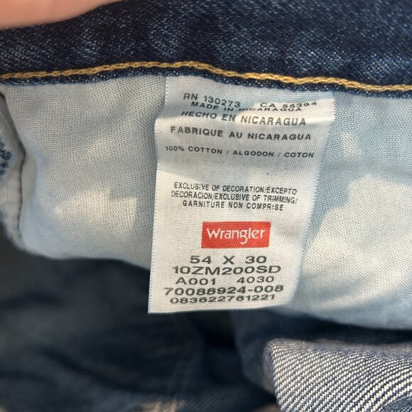 Wrangler Relaxed Fit Jeans‎ 54x30 NWT - Picture 4 of 6